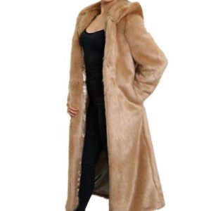 de la creme womens iconic faux fur hooded long coat camel uk 10eu 38us 6 513.jpg