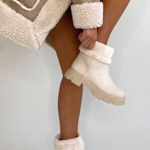 ikrush cassie faux leather fluffy bow ankle boots 1663317869img 0431.jpg